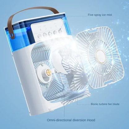 Portable Hydrocooling Desk Fan