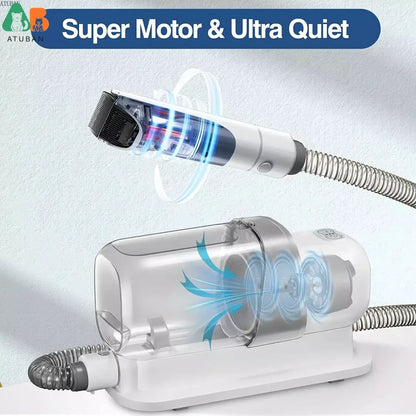 Pet Grooming Vacuum Kit for Dogs &amp; Cats