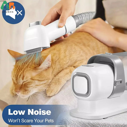 Pet Grooming Vacuum Kit for Dogs &amp; Cats
