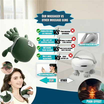Wireless Shiatsu Neck Massager
