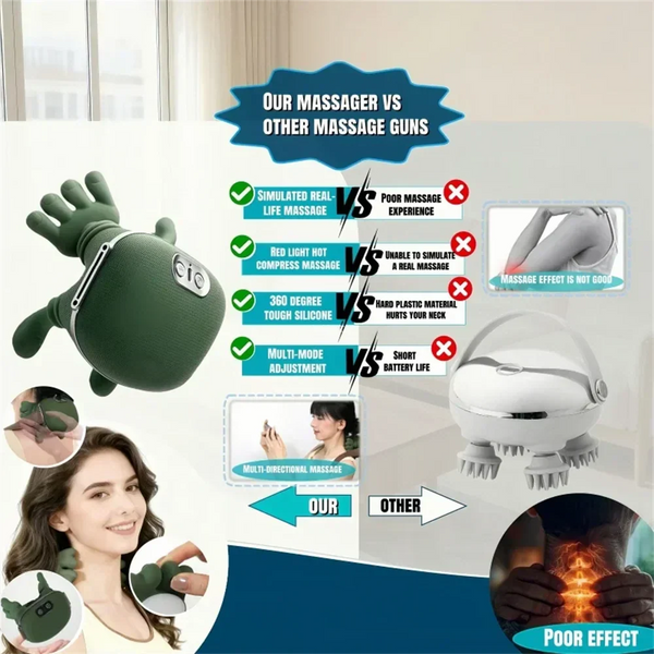 Deep 4D Tissue Kneading