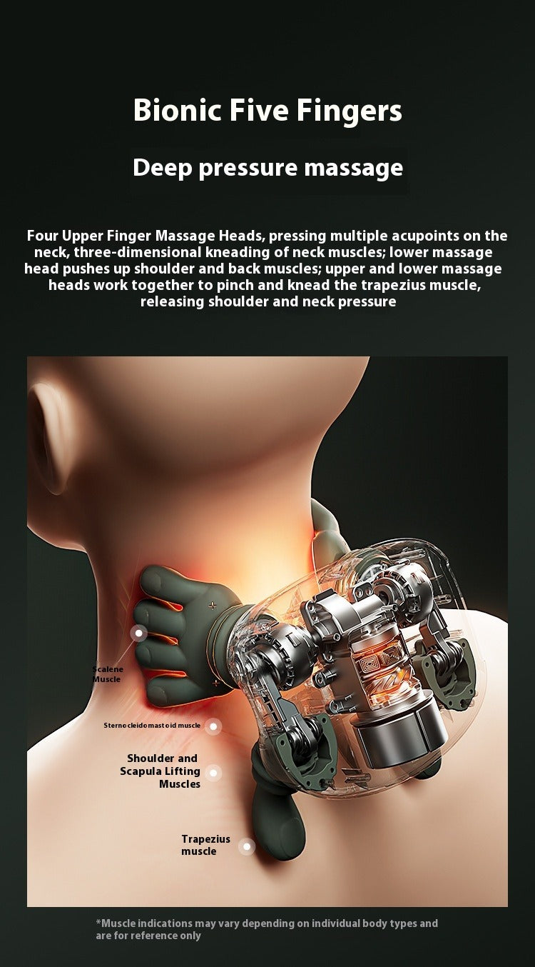 Hand Shoulder Cervical Muscle Massager